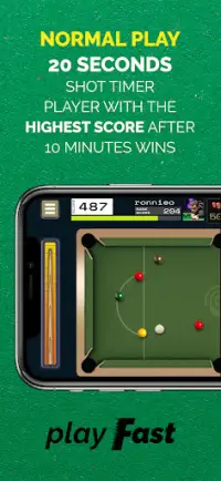 Power Snooker Screen Shot 1