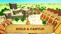 KING CRAFT: Medieval Castle Building Knight Games Screen Shot 0