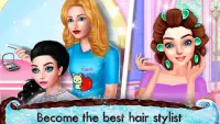 Bridal Hair Design Salon Games Screen Shot 0