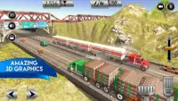 Big Truck Simulator 2018: Caminhoneiros dos EUA Screen Shot 6