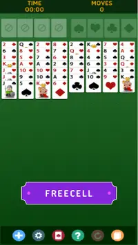Solitaire-Freecell Screen Shot 1