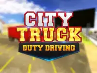City Truck Duty Driving Sim 3D Screen Shot 9