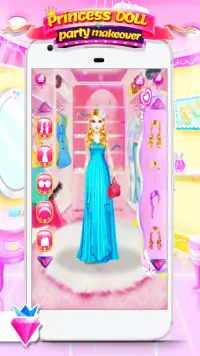 Salon de beauté princesse habiller les filles 👸🏻 Screen Shot 1