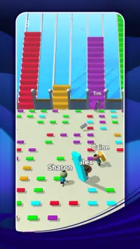 Bridge Run: Stairs Race Build - Cross Game Screen Shot 0