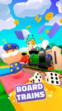 Board Trains Empire－Idle Simulator Management Game Screen Shot 5