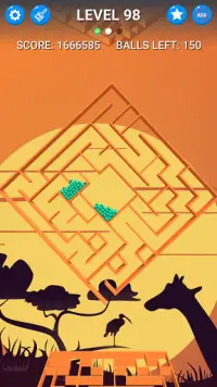 Ball Maze Rotation 3D - Labyrinthe Puzzle Screen Shot 3