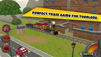 3D Train Game For Kids - Free Vehicle Driving Game Screen Shot 4