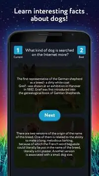 What's Higher Lower Game Dogs Quiz Screen Shot 2