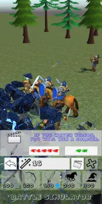 Battle Simulator - Simulateur de bataille Screen Shot 6