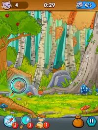 Vind Kat Sim - Dier spellen voor kinderen Screen Shot 5