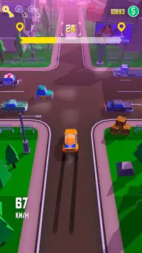 Taxi Run: Traffic Driver Screen Shot 0