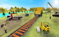 Train Track Construction Free: Train Games Screen Shot 1