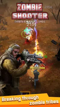 Walking Zombie Shooter: Overleven Dood Schietspel Screen Shot 0