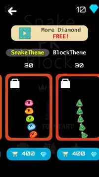 Snake With Block! Screen Shot 3