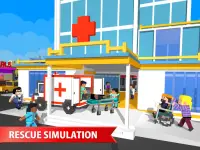 โรงพยาบาล งานฝีมือ: อาคาร คุณหมอ จำลอง เกม 3D Screen Shot 9