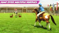 Paardrijden Springen Jungle 3D Screen Shot 4