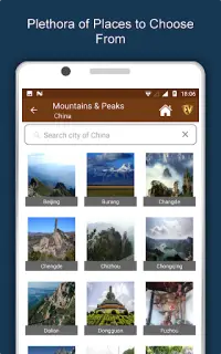 Peaks & Mountains Travel & Explore Guide Screen Shot 8