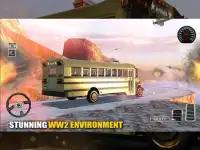 Off-road Bus WW2 Army Transport Coach Simulator Screen Shot 9