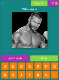 WWE Wrestler Quiz Screen Shot 5