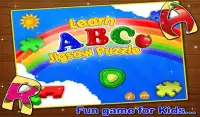 Learn ABC Kids Jigsaw Puzzle Screen Shot 0