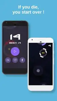 CrashJump - Addictive, sederhana & game gratis Screen Shot 3