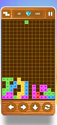 Tetris Classic Block Screen Shot 2