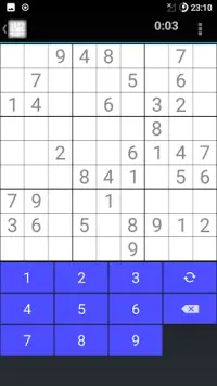 Sudoku Game free App Screen Shot 2