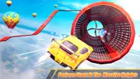 Car Jump Game - Mega Ramp Car Stunt Games Screen Shot 2