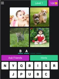 😉4 Pics 4 Letter Word: Puzzle👍👍 Screen Shot 10
