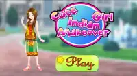 Indian Girl Salon girls games Screen Shot 0
