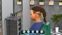 Barber Shop Hair Cut Sim Games Screen Shot 1