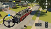 Fire Truck Driving Simulator 3D Parking Games 2018 Screen Shot 2