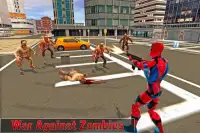スーパースパイダー対ゾンビシューティングゲーム - サバイバルゲーム Screen Shot 5