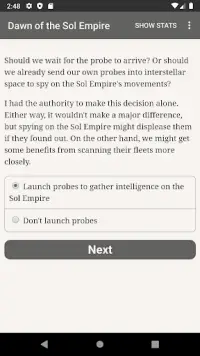 Dawn of the Sol Empire Screen Shot 0