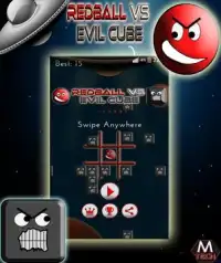 RedBall vs Evil CUBE Screen Shot 0