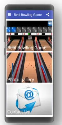 Real Bowling Game Screen Shot 0