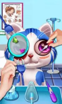 Cute Kitty's Eyes Doctor Screen Shot 1