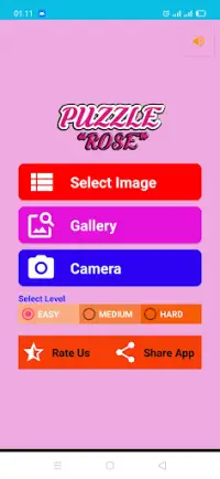 ROSE Blackpink Game Puzzle Offline Screen Shot 1