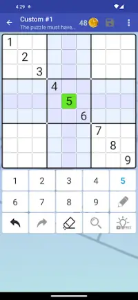 Sudoku - Câu đố trí não Screen Shot 3