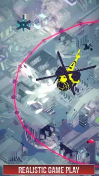 Gunship Airborne - Flying Helicopter Clash Screen Shot 2