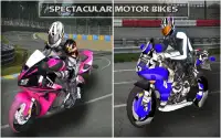 Corrida Moto: Bicicleta 3D Screen Shot 0