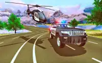 Police Car Offroad Driving Screen Shot 0