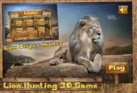 Lion Sniper Hunter 3D Screen Shot 0