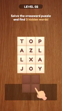 CrossworDoku - new word puzzle game Screen Shot 1