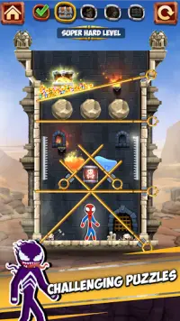 Spider Hero - Rescue Game & Pin Pull Screen Shot 3