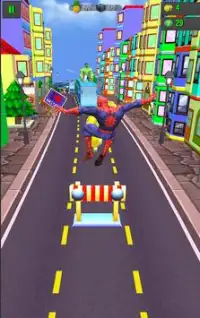 Subway Spider-Run Adventure World 2 Screen Shot 1