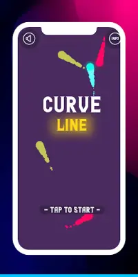 Curveline - A gorgeous minimalist strategy game Screen Shot 0