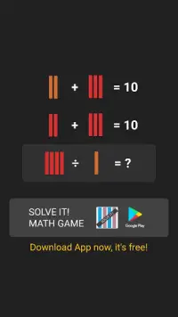 Solve It! Math Game Screen Shot 6