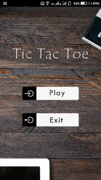 Tic Tac Toe Multiplayer Game : Bluetooth Game Free Screen Shot 1