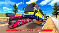 Corrida de ônibus polícia dos: Bus Simulator 2021 Screen Shot 3